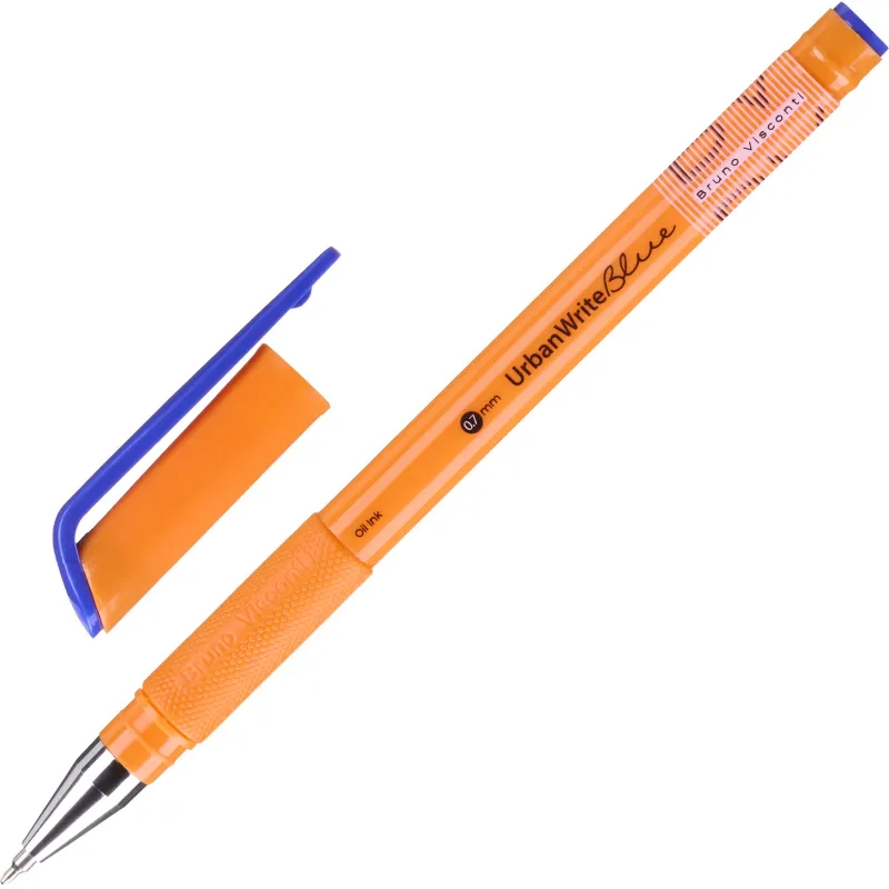 Ручка шариковая неавтомат. UrbanWrite.Summer масл,0,7мм,синяя 20-0318/31 Bruno Visconti 2126989