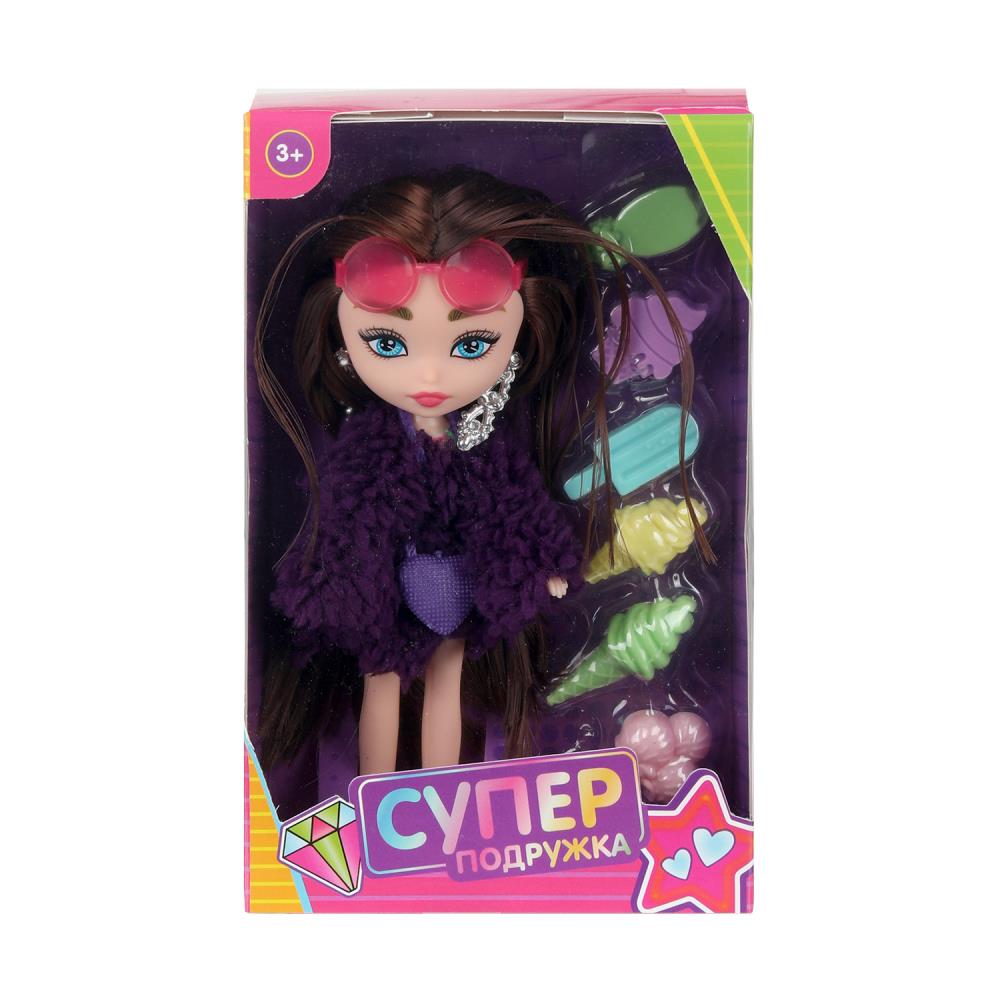 Кукла "Супер подружка", с аксессуарами, 15 см. арт MINI-SG4-RU
