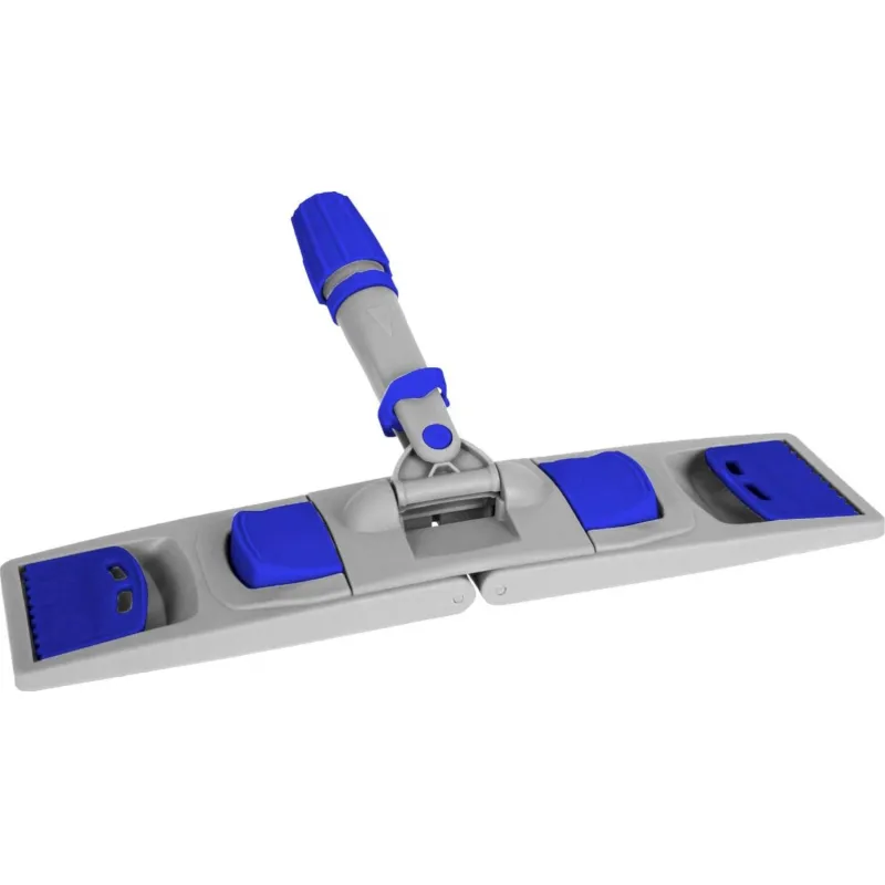 Держатель МОПа универс/зажимы, пластик LuscanProf 40х11см, серый/синий Luscan Professional 2098037 UMB40