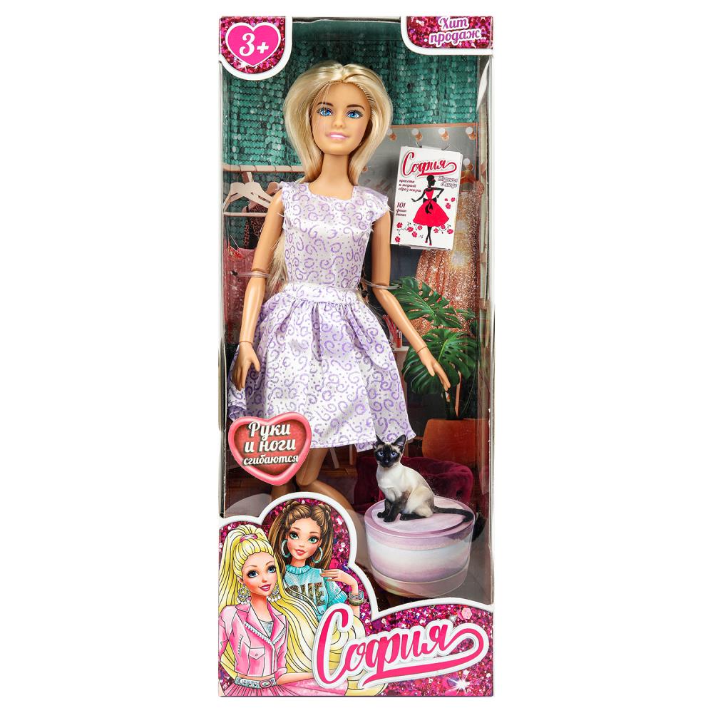 Кукла 29 см. (игрушка для девочек) София, руки и ноги сгиб. Карапуз 66001-C80-S-BB