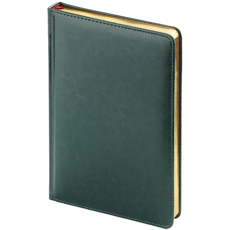 Ежедневник недатир. зелен,А5,145х205мм,136л, Sidney NEBRASKA 3-128/05 Attache 1254807