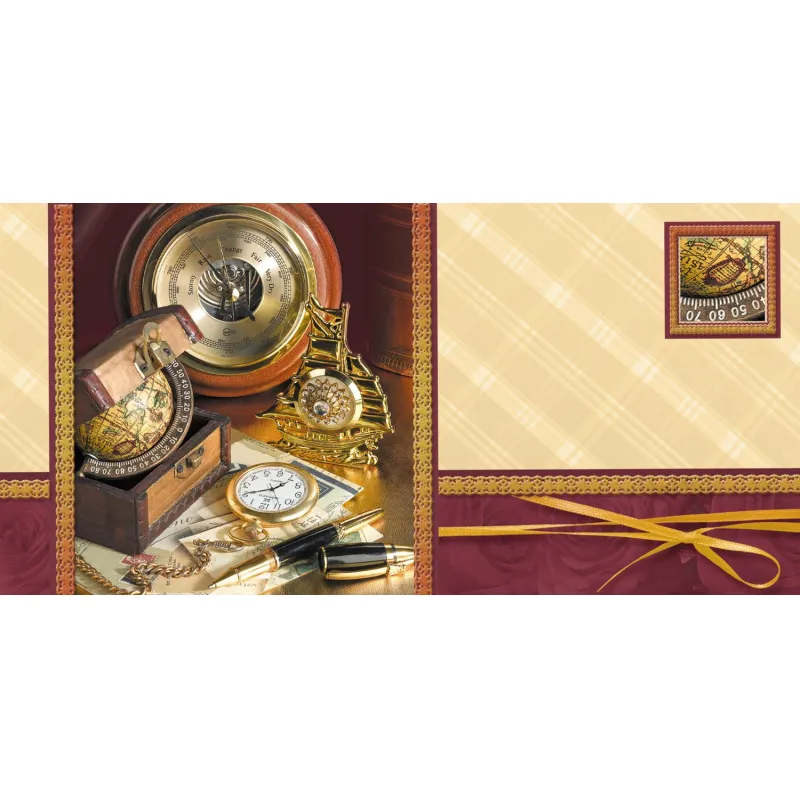 Конверт для денег Без названия для мужчин, 10шт/упак (8,5х17см)- 1522-03 Изоиздат 2212845