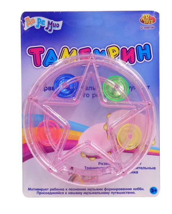 Тамбурин игрушечный Abtoys D-00056
