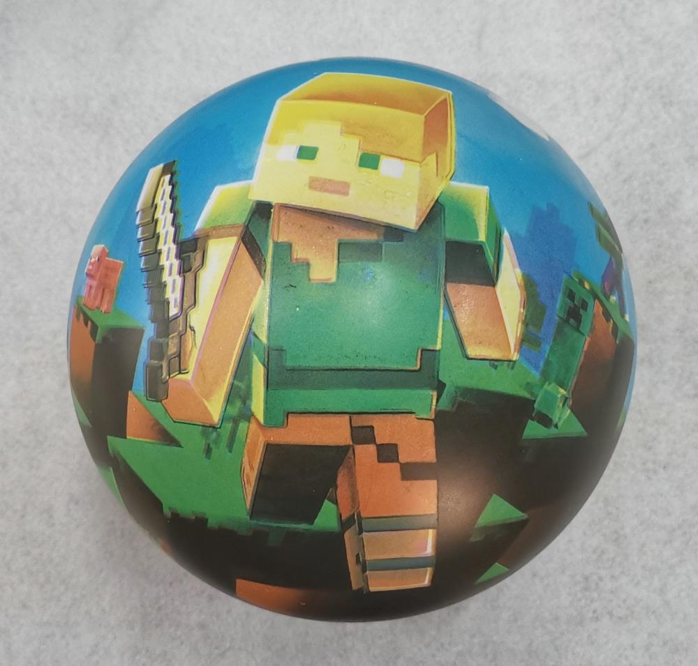 Мяч пвх майнкрафт, 23 см. полноцвет, Играем Вместе FD-9(MNCT) (144)