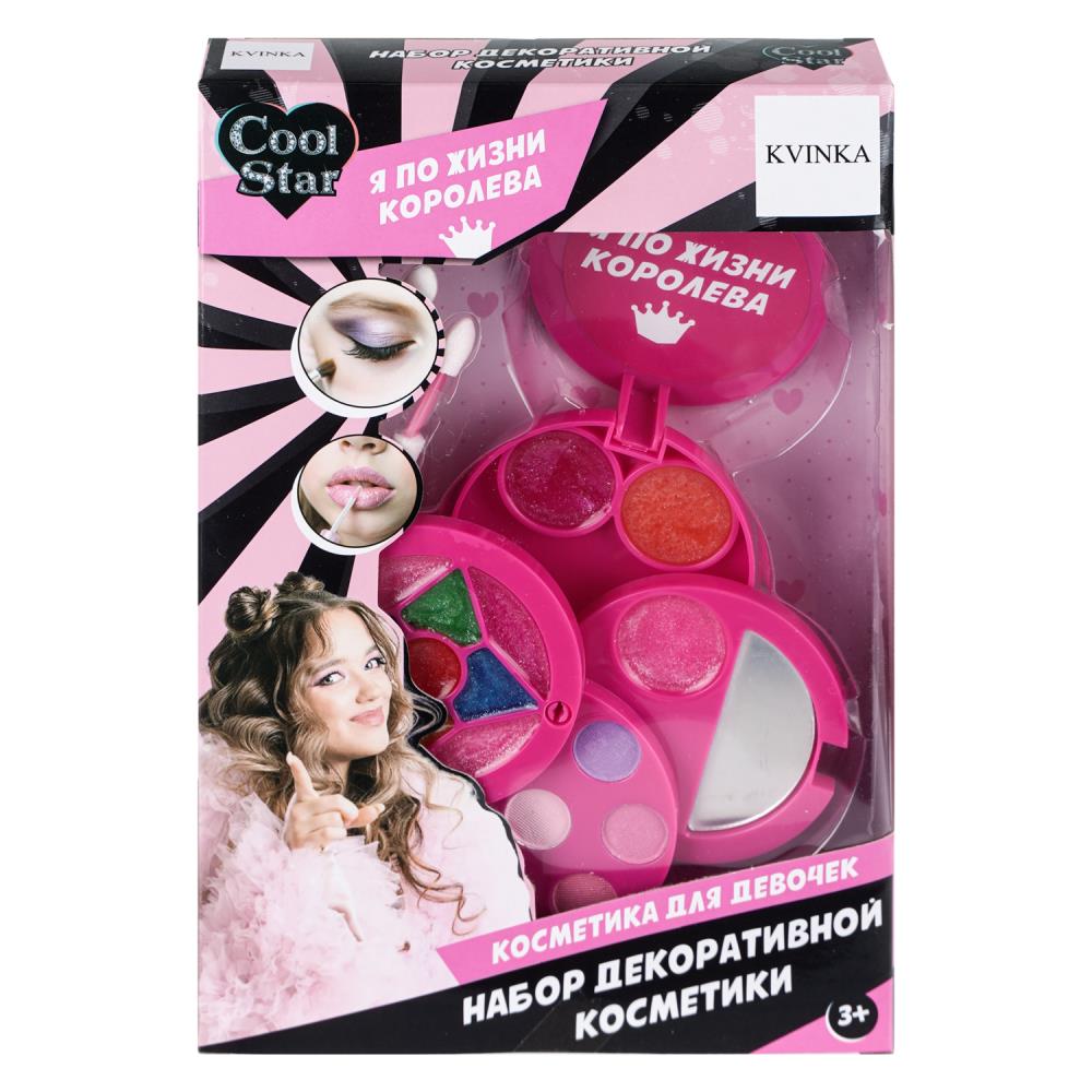 Косметика для девочек: тени для век, блеск для губ Cool Star 133530-KV-CS