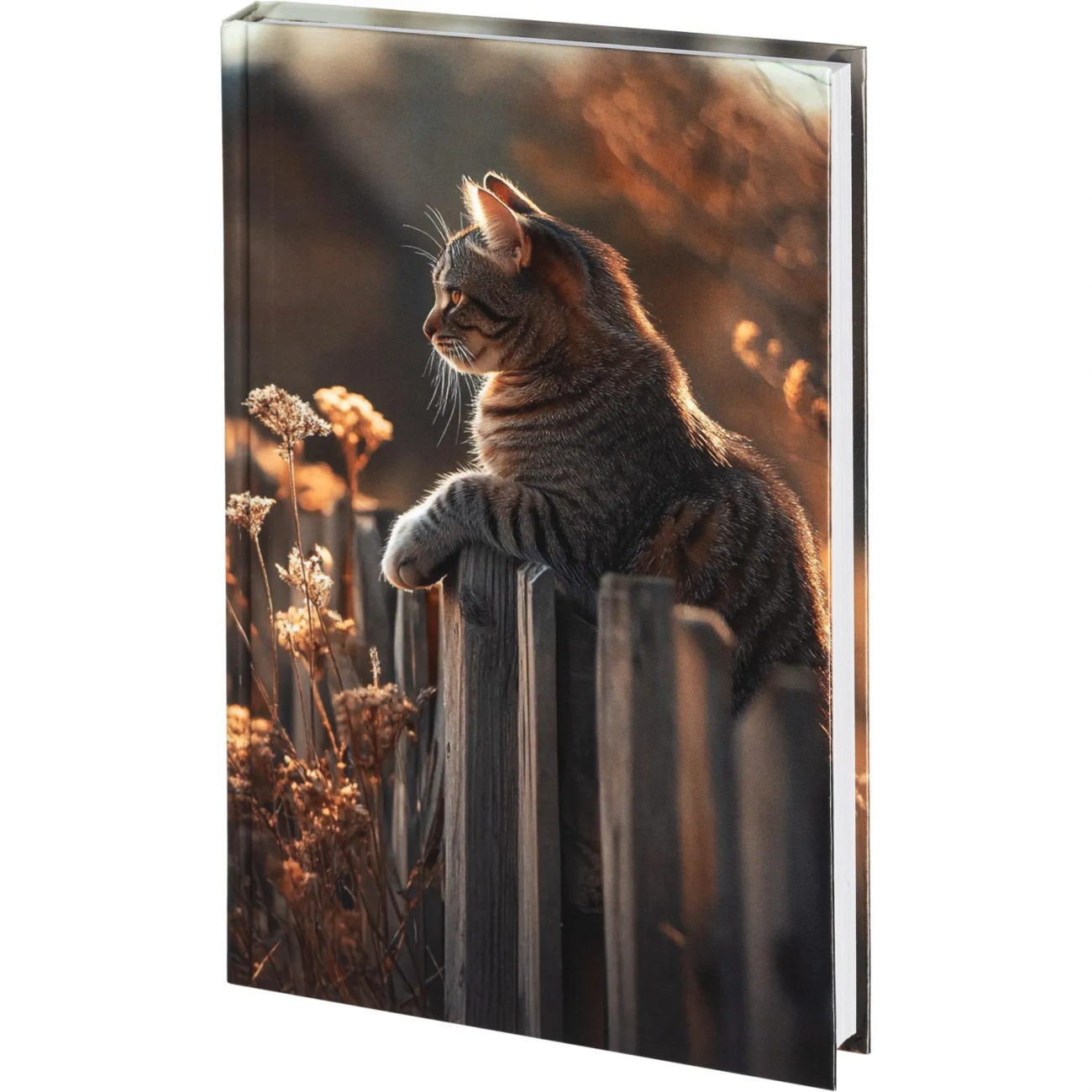 Ежедневник недатированный 7БЦ, пленка глянц. А5,128л, Выбор есть, Кошка 2362818