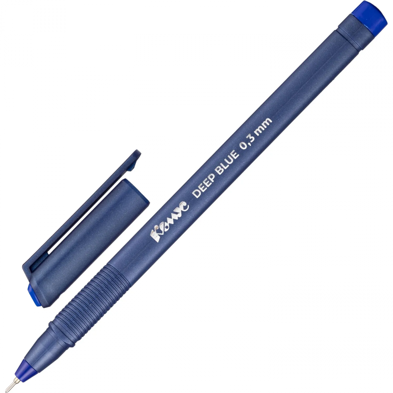 Ручка шарик. неавтомат. Комус Deep Blue, д.ш.0,5мм, лин.0,3мм,син 2226146