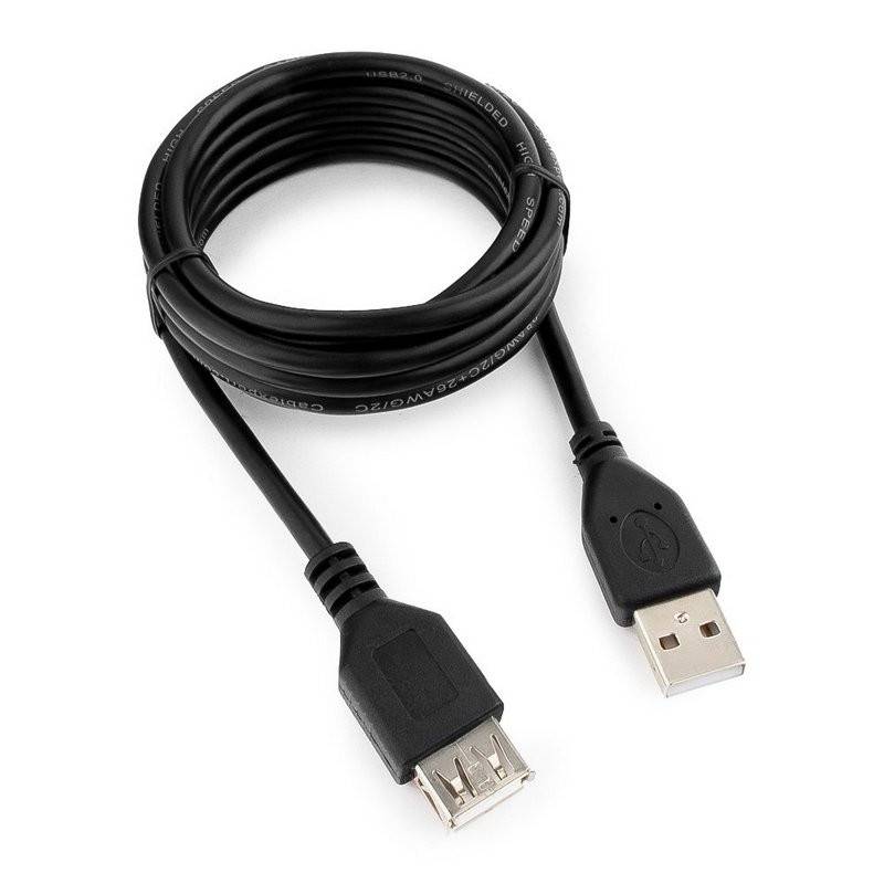 Кабель Cablexpert USB A - USB A 1.8 метра (CCP-USB2-AMAF-6) 956262