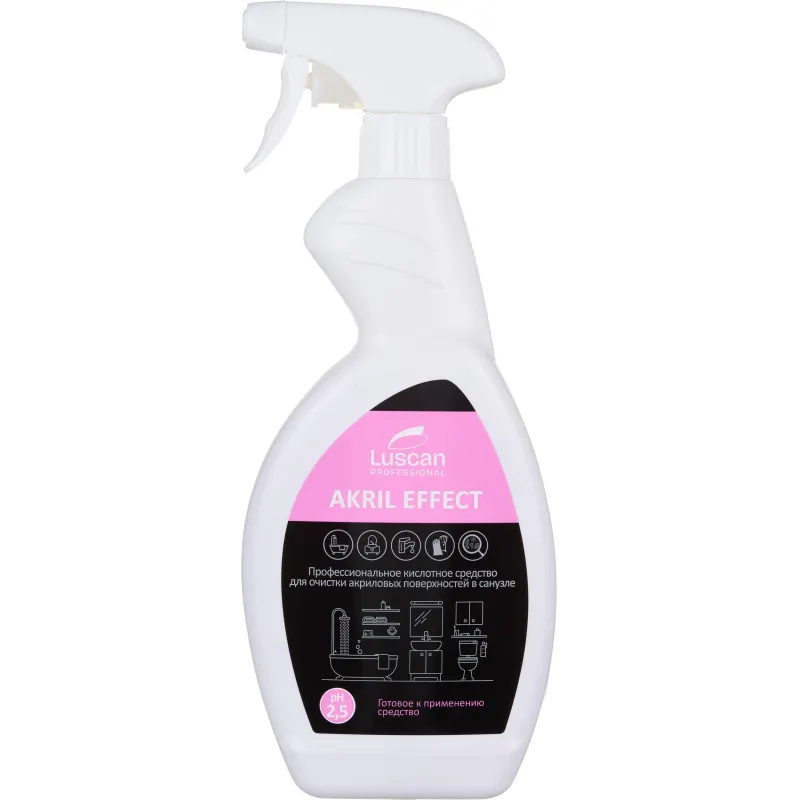 Профхим сантех сл/кисл д/акрил-метал Luscan Prof/Akril Effect, 0,5л_т/р Luscan Professional 2073558