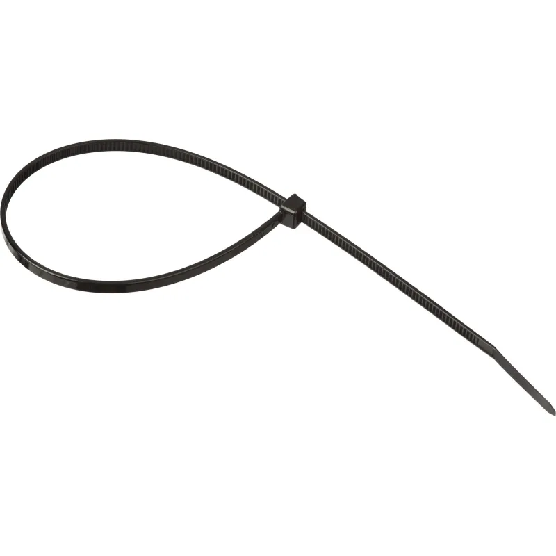 Хомут стяжка нейлоновая TOPFORT 4х250 черный 100 шт/уп 2097643