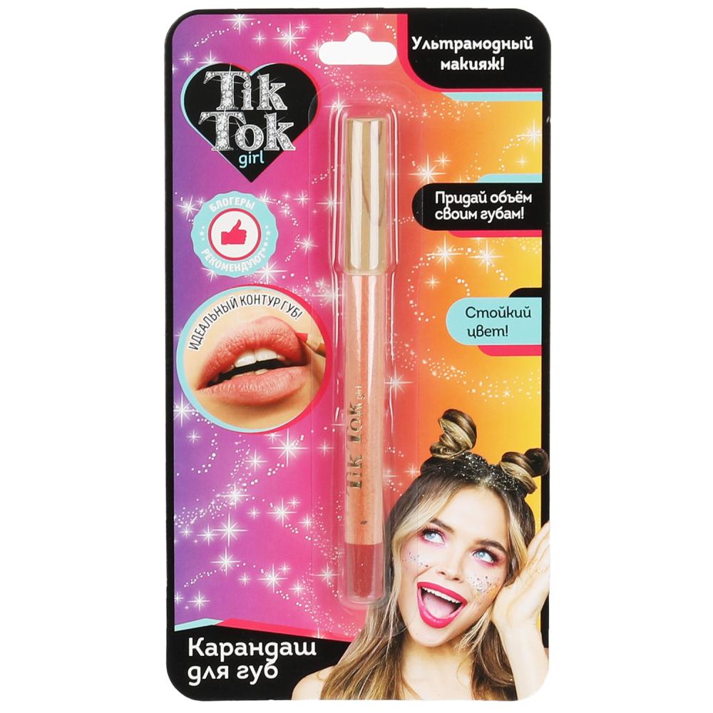 Карандаш для губ розовый для девочек TikTok Girl LP61742TTG