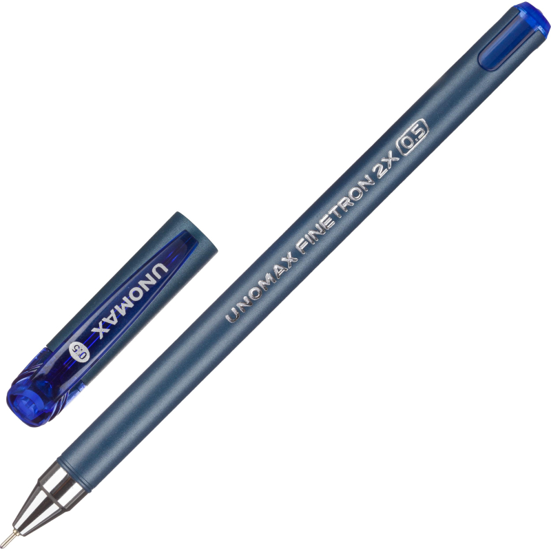 Ручка шариковая неавтомат. Unomax Finetron, д/ш 0,5мм, лин.0,3 мм,син 1680859