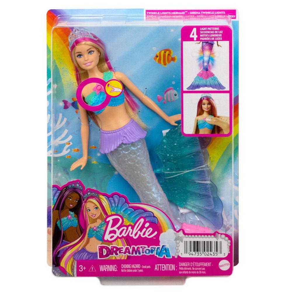 Кукла Mattel Barbie Сверкающая русалочка HDJ36