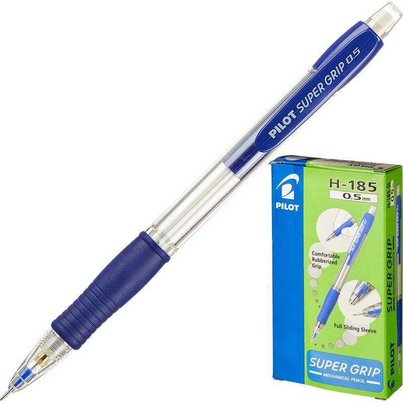 Карандаш механический Pilot H-185 0.5 мм синий H-185-L 49366