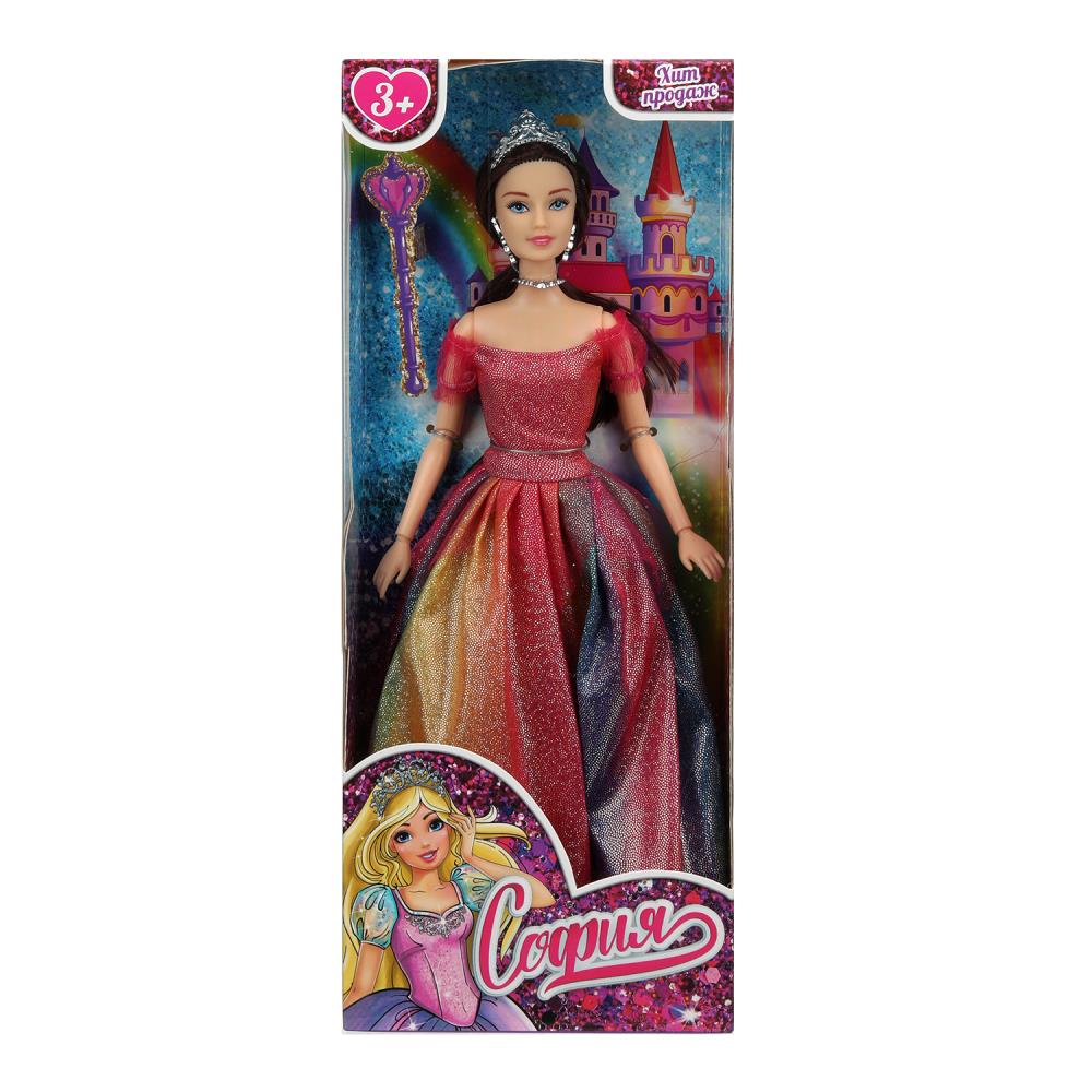 Кукла "Принцесса" шарнирная, в бальном платье, 29 см. "София" Карапуз P4-S-JP