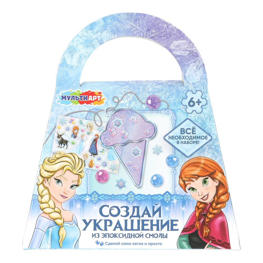 Набор для создания украшений из эпоксидной смолы "Мороженое "Снежная принцесса" MultiArt EPOXBAG-128724-FR