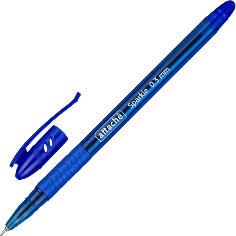 Ручка шариковая неавтомат. Attache Sparkle 0,3мм,син,масл,манж 1685313 SPARK-II