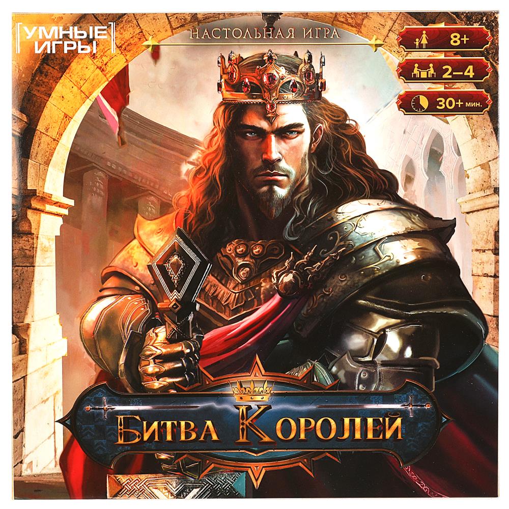 Настольная игра-ходилка Битва королей, 40 карточек Умные игры 4650250592174