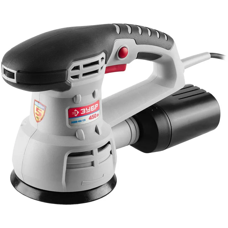 Шлифмашина эксцентриковая Зубр ЗОШМ-450-125 1230719