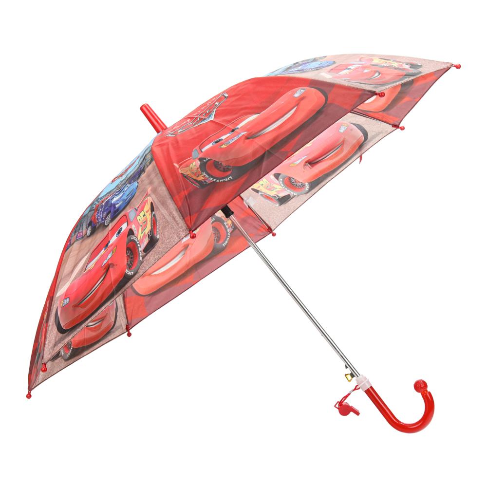 Зонт детский "Тачки" r-45 см. ткань, полуавтомат Играем Вместе UM45-NCAR (120)