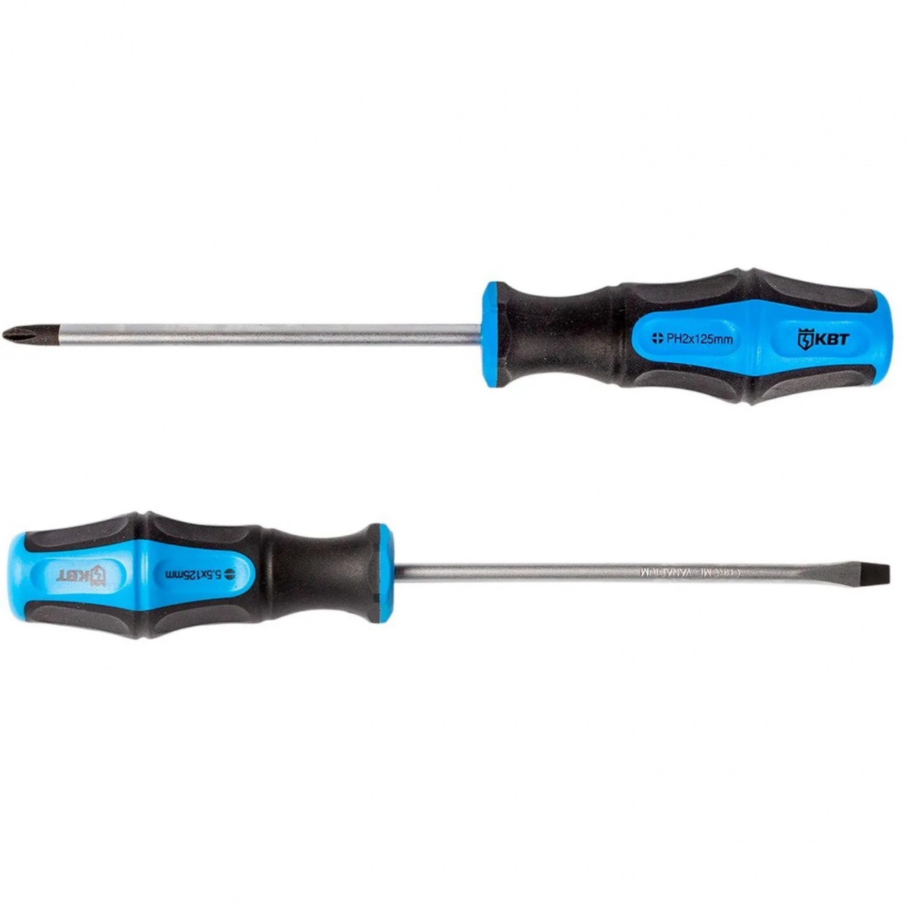 Отвертка SL5.5x125 серия МАСТЕР (КВТ) 77398 2370685