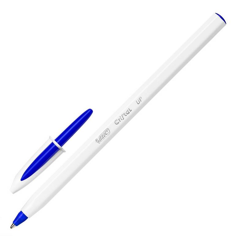 Ручка шариковая одноразовая BIC Cristal синяя (толщина линии 0.32 мм) 843451