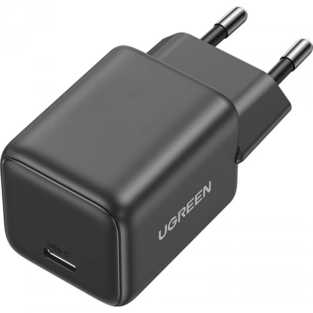 Зарядное уст-во UGREEN сетевое X512 (55528) Mini 20W USB-C GaN EU серый 2263559