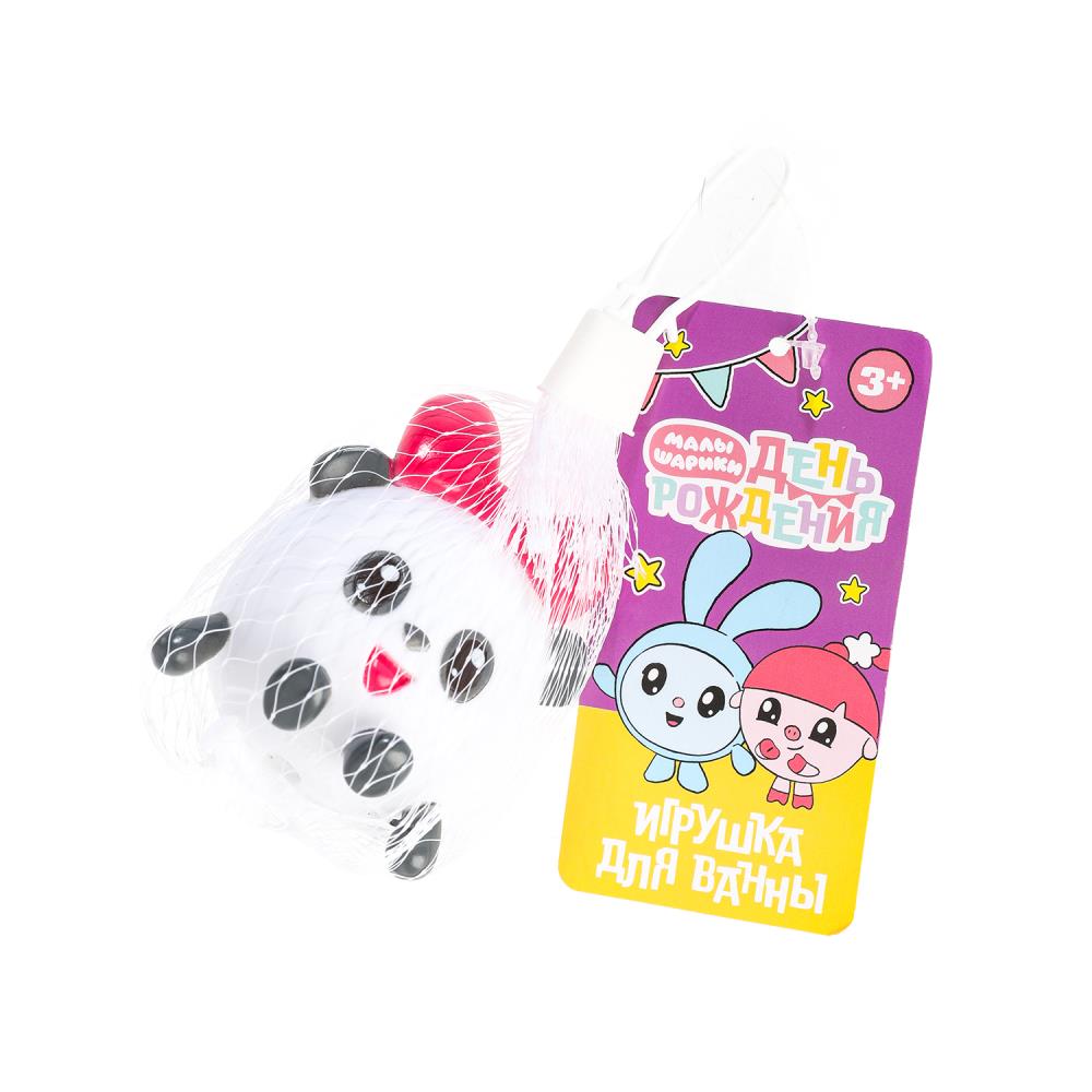 Игрушка для ванны Малышарики Пандочка, 1 шт. Играем Вместе LX-ST1712-FT