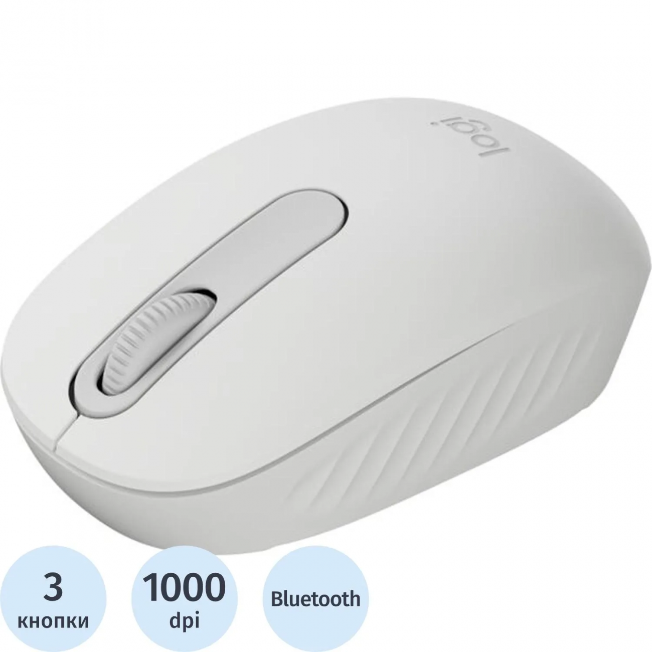Мышь компьют. Logitech беспр. M196 OFF WHITE BT EMEA28i-935 910-007460 2287138