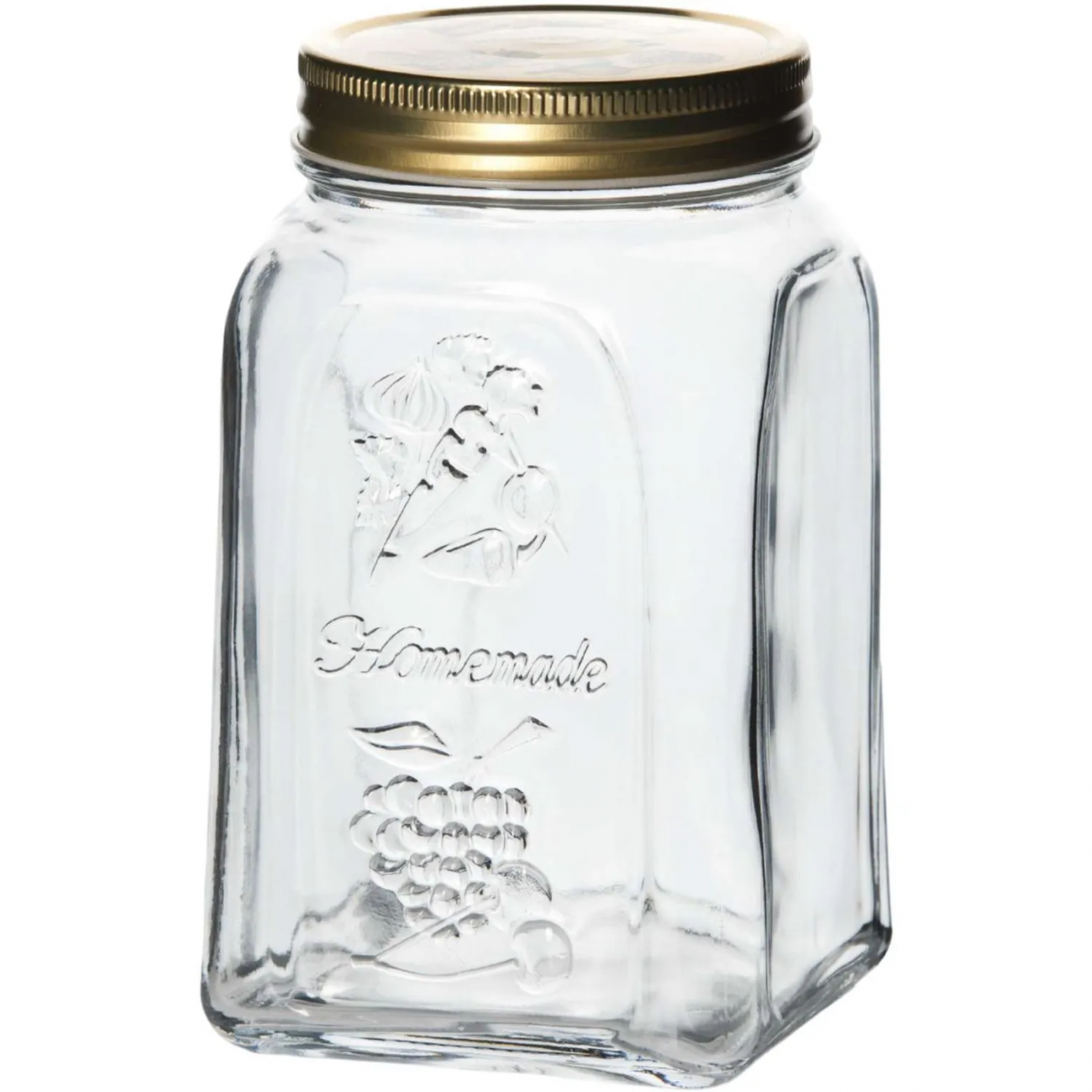 Банка с металлической крышкой ХОММЕЙД 1000 мл Pasabahce 2380133 80385SLB