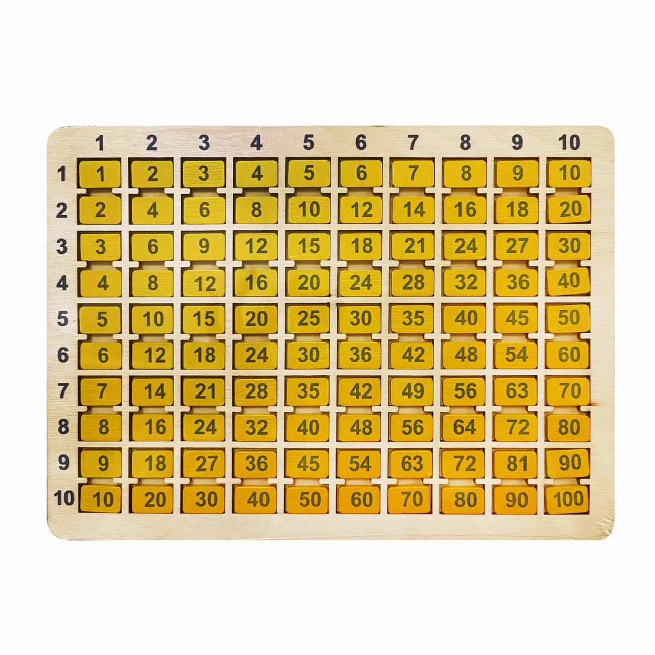 Десятое королевство Пазлы из дерева Таблица умножения 04528ДК