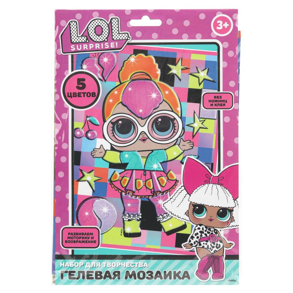 Гелевая мозаика Лол, 17х23 см MultiArt GEL-128630