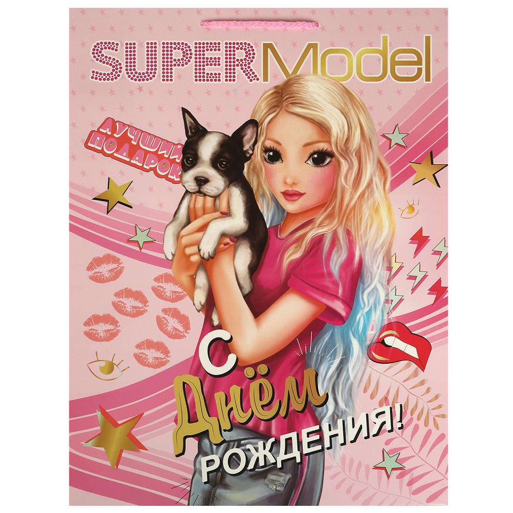 Пакет подарочный глянцевый Xl, 33х45х15 см. Чудо праздник PXL-107475-TM2