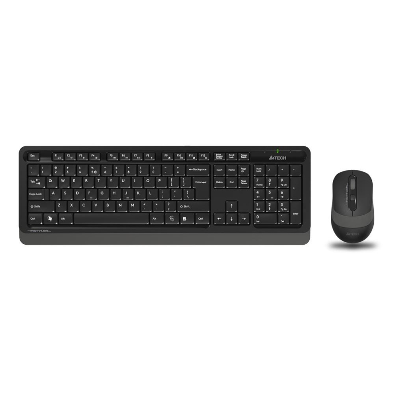 Набор клавиатура+мышь A4Tech Fstyler FG1010 черный/сер USB беспров Multime 1557521 1147570