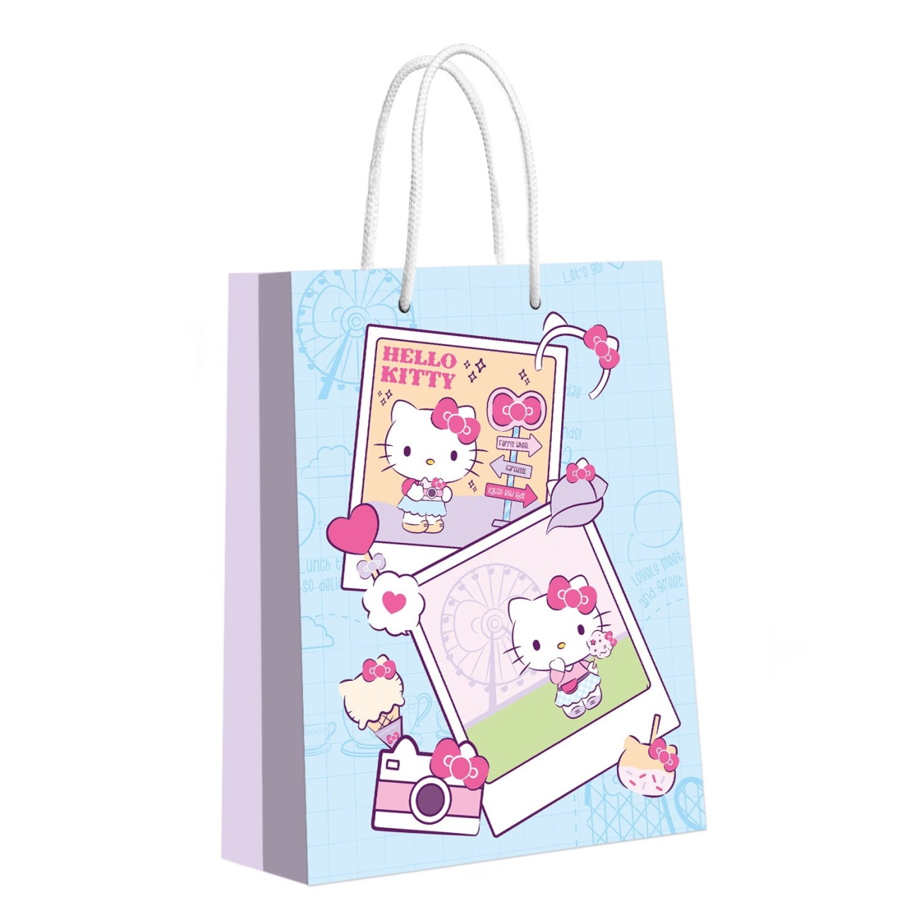 Пакет подарочный ND Play Hello Kitty-3 250х350х100 мм 310235