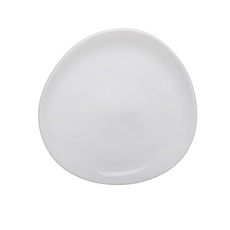 Тарелка десертная Tudor England Royal White фарфоровая белая 200 мм (TU1992-2) 978476