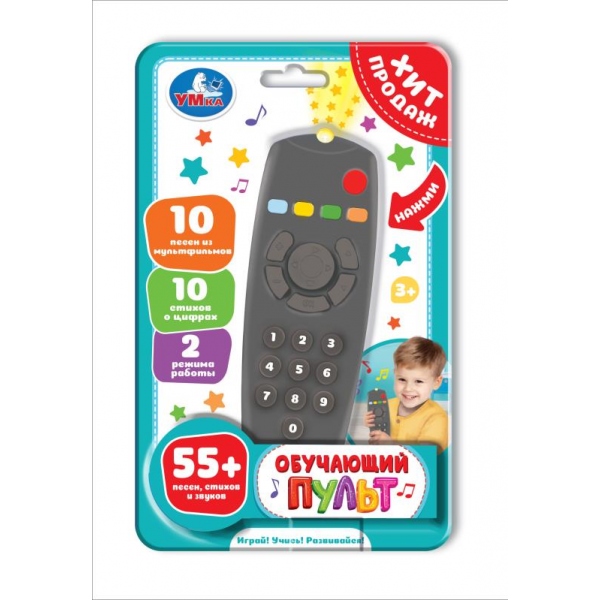 Пульт обучающий 60+ песен, стихов и звуков УМка HT1400-R1