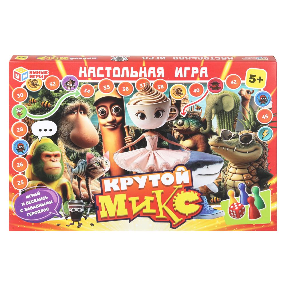 Настольная игра "Крутой микс" УМка 4630395060127