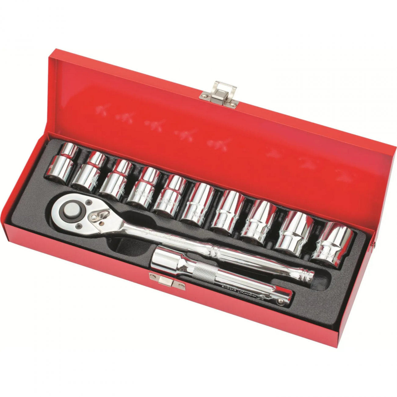 Набор головок торцевых 12 предметов, 1/2 (10-24 мм) MATRIX 13526 1150022