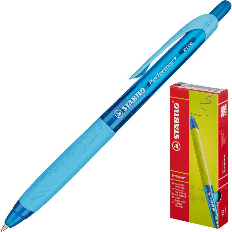 Ручка шариковая синяя Stabilo Performer (толщина линии 0.35 мм) 574263