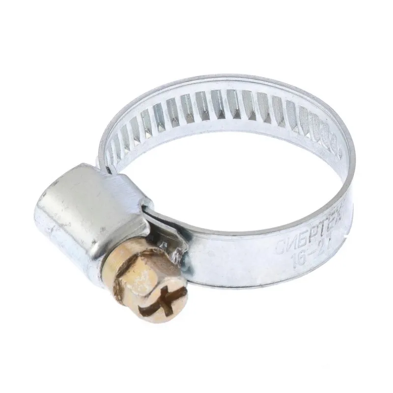 Хомут металлический Сибртех 20-32 мм, болтовое крепление, 2шт. (47658) 1017145