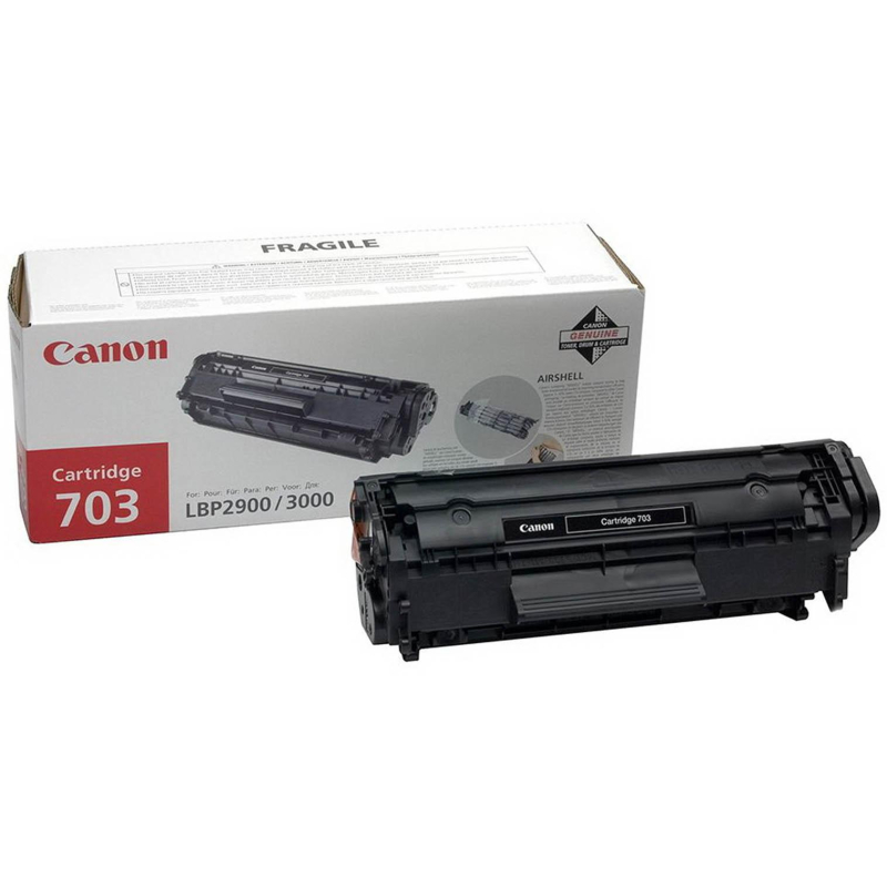 Картридж лазерный Canon 703 (7616A005) чер. для LBP2900/3000 72125