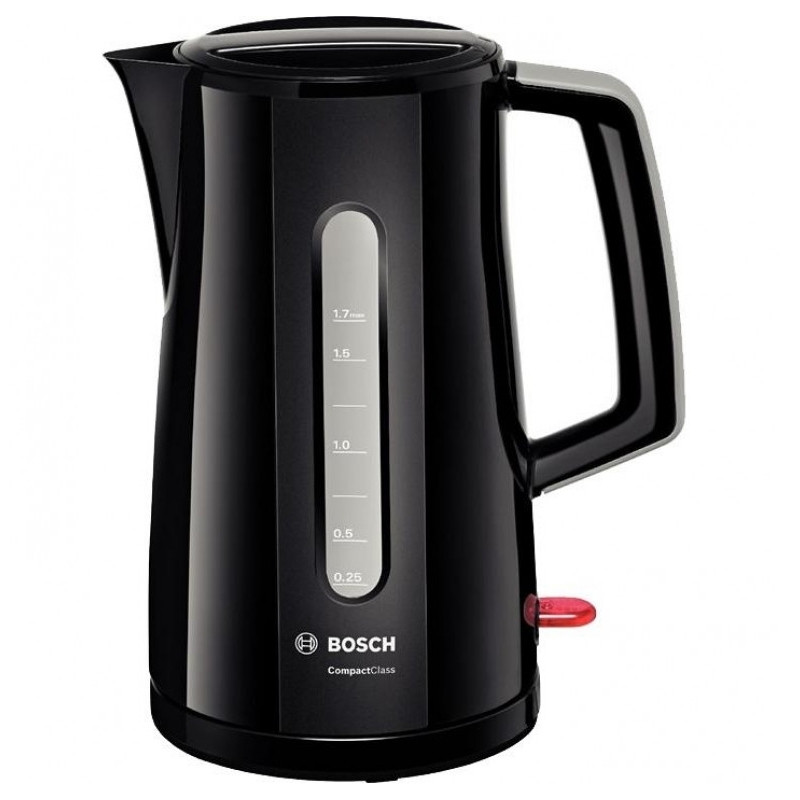Чайник Bosch TWK 3A013 1.7л 2400Вт черн. 294391 TWK3A013