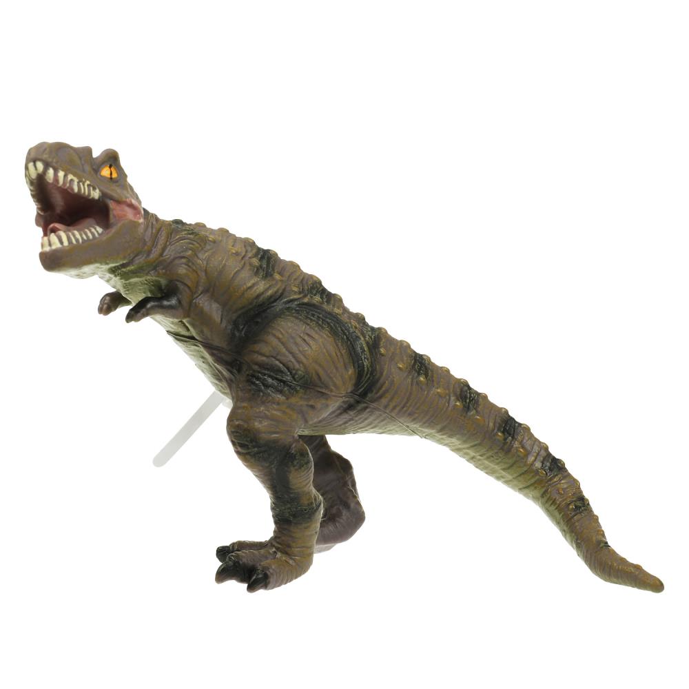 Игрушка пластизоль динозавр, звук ИГРАЕМ ВМЕСТЕ ZY921850-R-IC