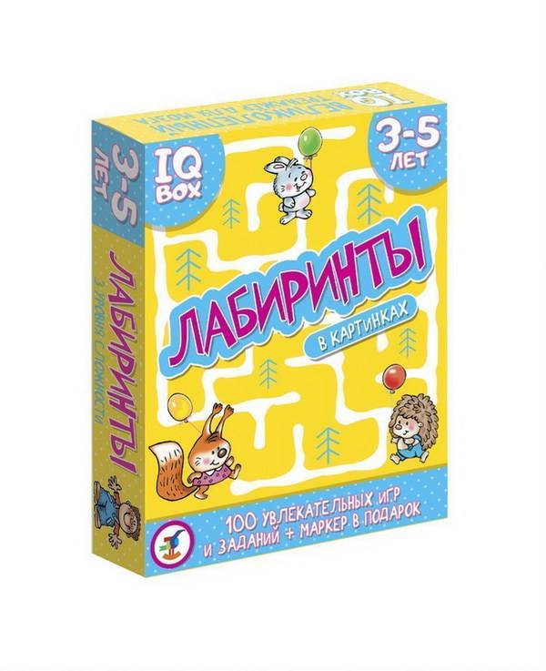 Игра настольная (карточная) "Лабиринты" 3-5 лет Дрофа-Медиа 3566