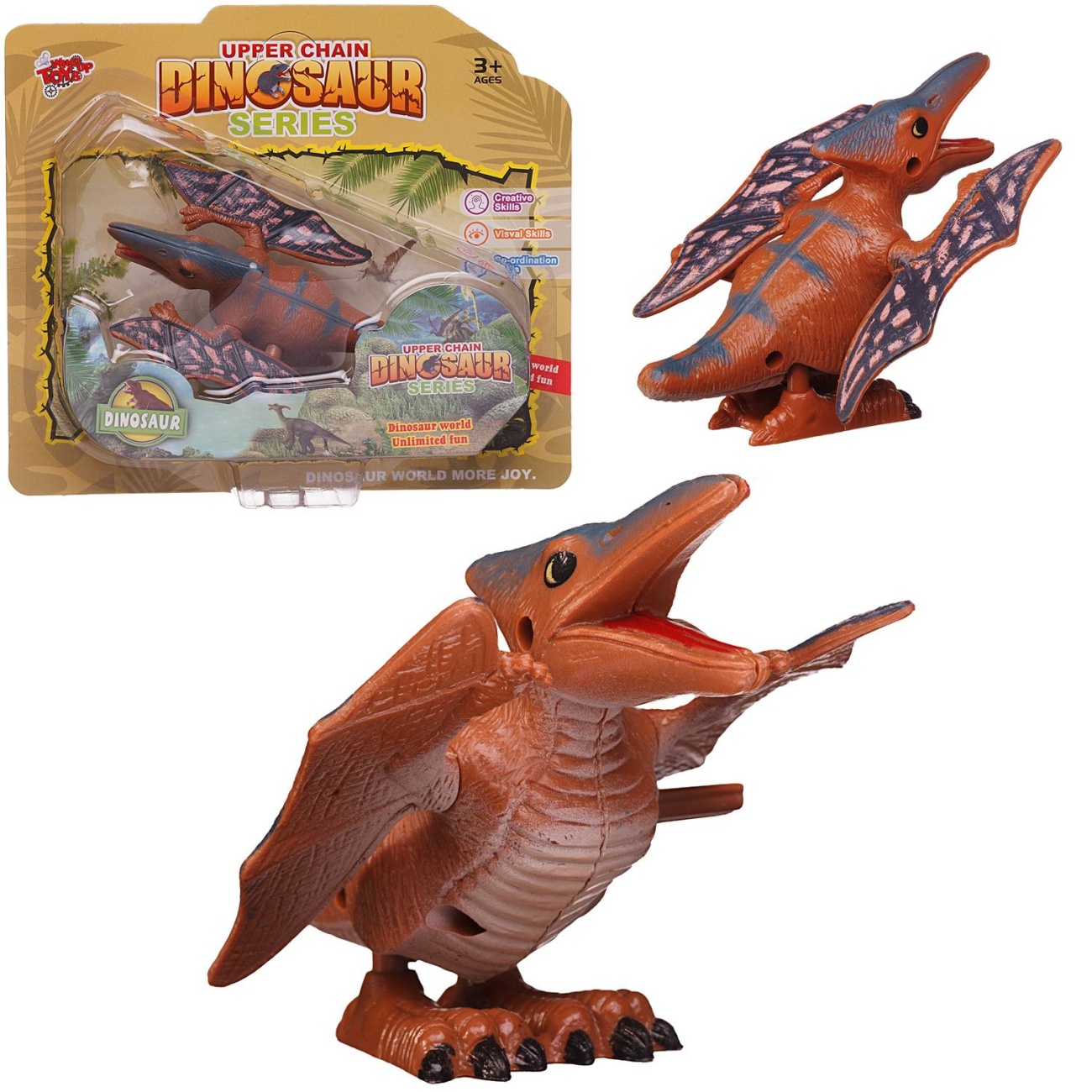 Игрушка заводная Junfa Удивительный мир динозавров Птеродактиль WE-15137
