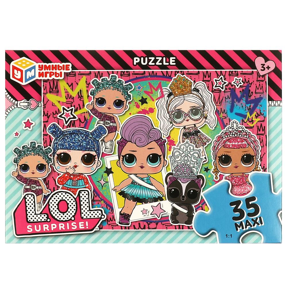 Макси-пазлы Лол, 35 деталей Умные игры 4660254443679