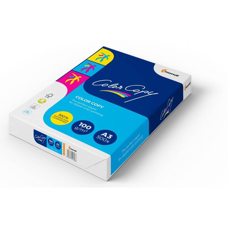 Бумага для цветной лазерной печати Color Copy (А3, 100 г/кв.м, 500 листов) 69820