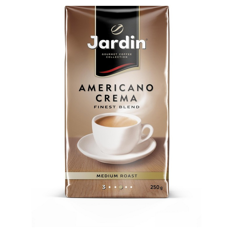 Кофе Jardin Americano Crema молотый,250г, 0556-12 730052
