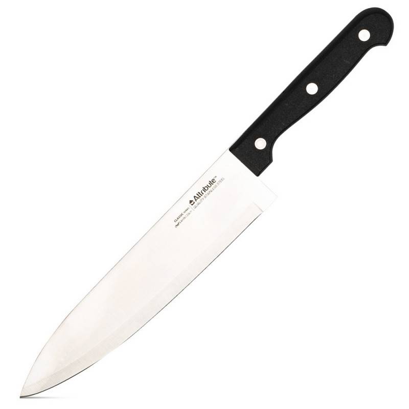Нож кухонный Attribute Classic поварской лезвие 20 см (AKC128) 1145372